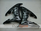 Injection Fairing kit for 05 YZF-R6 - Black - Flame #OYO87905858