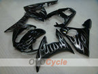 Injection Fairing kit for 05 YZF-R6 - Black - Flame #OYO87905858