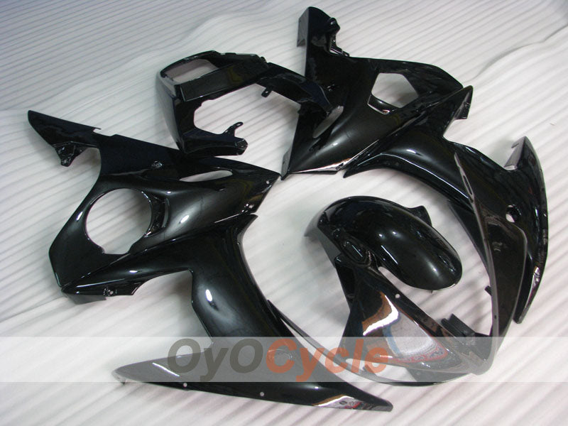 Injection Fairing kit for 05 YZF-R6 - Black - No sticker / decal, Factory Style #OYO87905860
