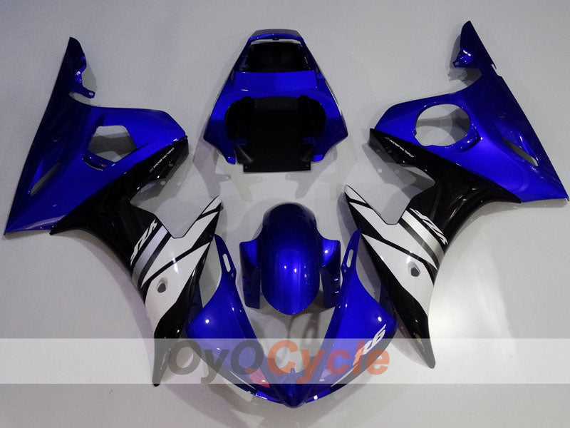 Injection Fairing kit for 05 YZF-R6 - Blue, White, Black - Factory Style #OYO87905865