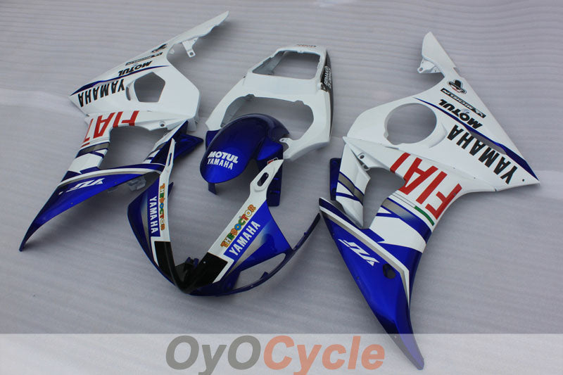 Injection Fairing kit for 05 YZF-R6 - Blue, White - FIAT, MOTUL #OYO87905869 Secondary image