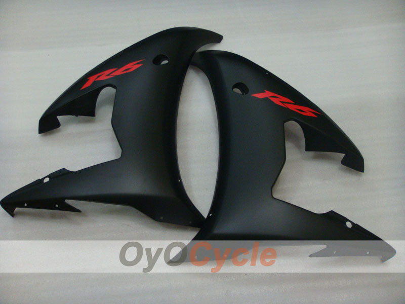Injection Fairing kit for 05 YZF-R6 - Black, Matte - Factory Style #OYO87905872