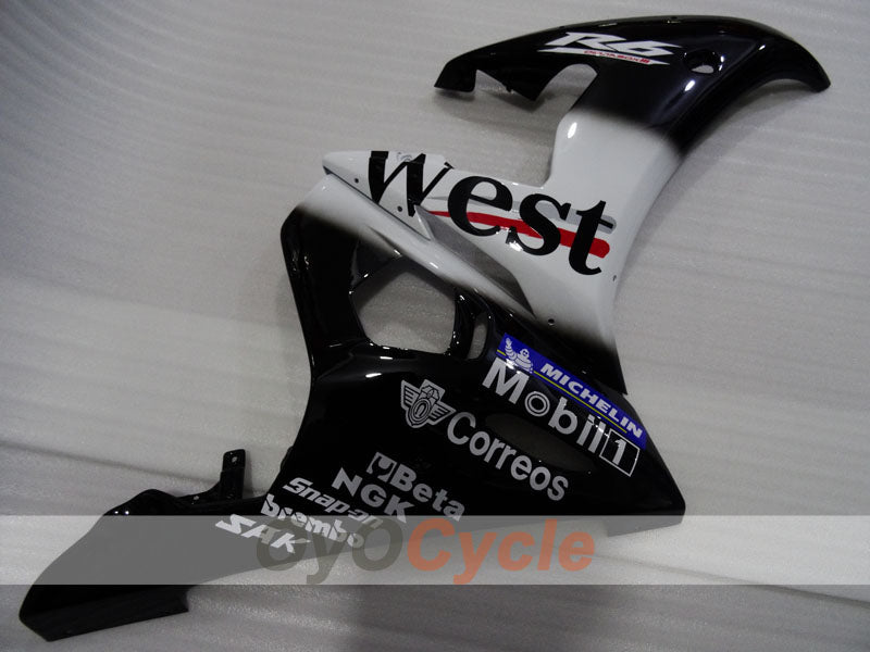 Left & Right Side Fairing For Yamaha 05 YZF-R6 #OYO87912484
