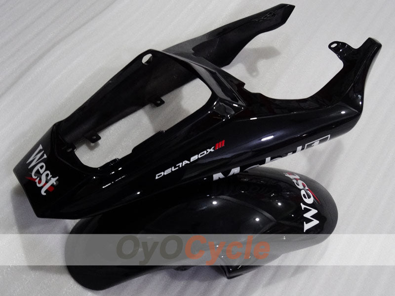 Injection Fairing kit for 05 YZF-R6 - White, Black - West #OYO87905876