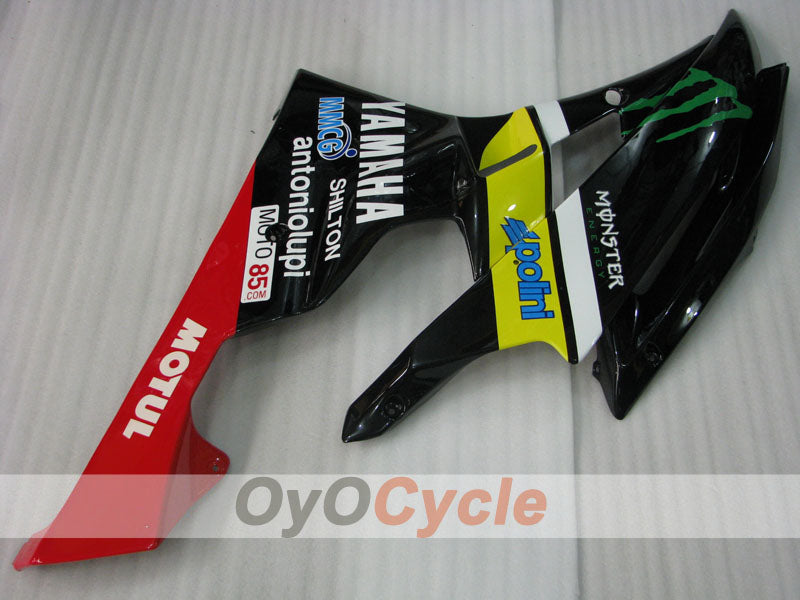 Injection Fairing kit for 06-07 YZF-R6 - Red, Yellow, Black - Monster #OYO87905879