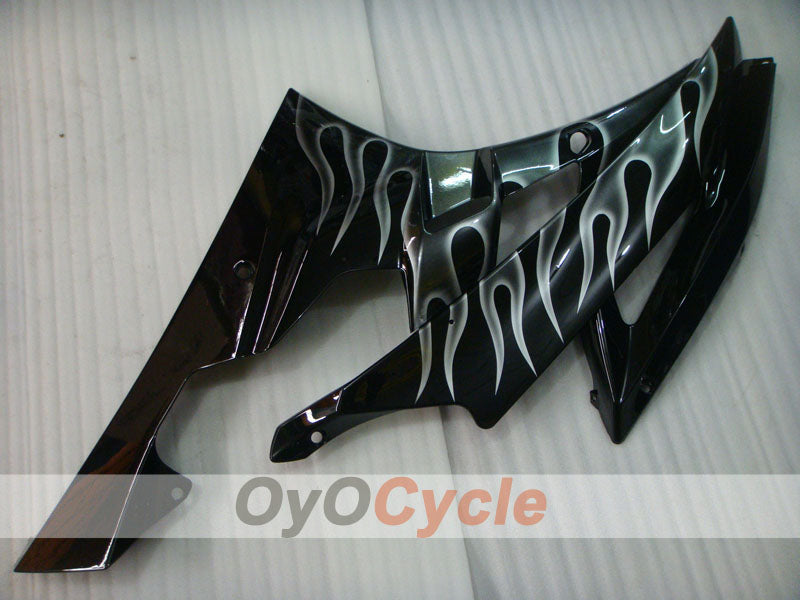 Injection Fairing kit for 06-07 YZF-R6 - Black - Flame #OYO87905888