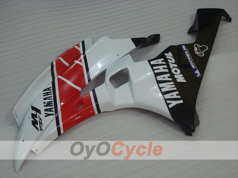 Injection Fairing kit for 06-07 YZF-R6 - Red, White, Black - MOTUL #OYO87905890