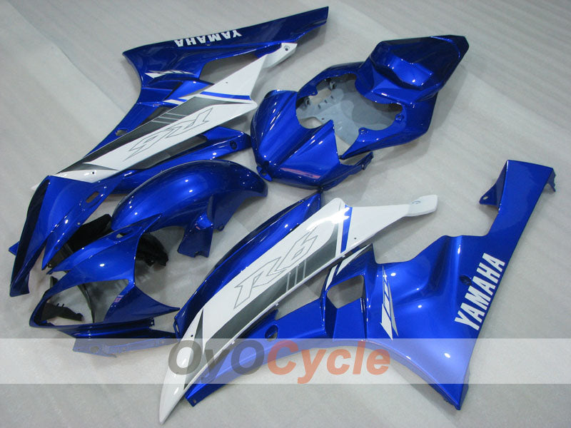 Injection Fairing kit for 06-07 YZF-R6 - Blue, White - Factory Style #OYO87905903