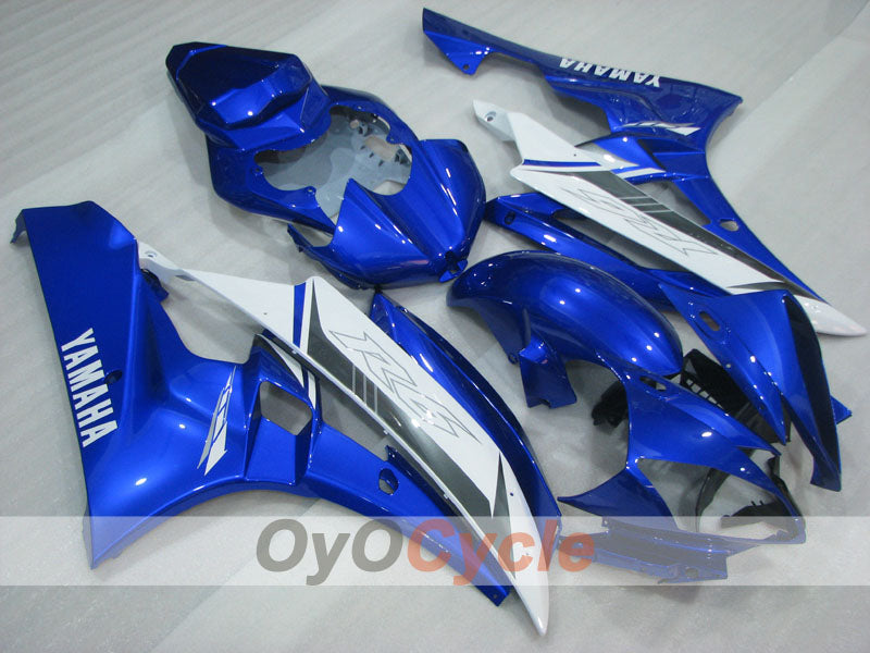 Injection Fairing kit for 06-07 YZF-R6 - Blue, White - Factory Style #OYO87905903