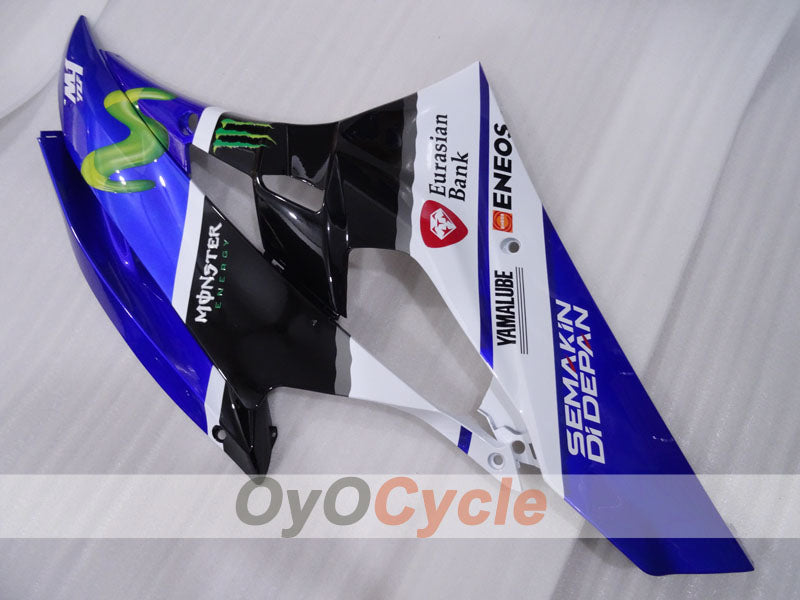 Injection Fairing kit for 06-07 YZF-R6 - Blue, White, Black - Monster #OYO87905894
