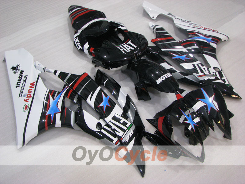 Injection Fairing kit for 06-07 YZF-R6 - White, Black - Monster #OYO87905906