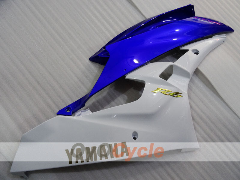 Injection Fairing kit for 06-07 YZF-R6 - Blue, White - Factory Style #OYO87905909