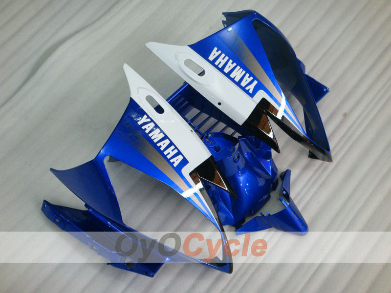 Injection Fairing kit for 06-07 YZF-R6 - Blue, White - FIAT, MOTUL #OYO87905916