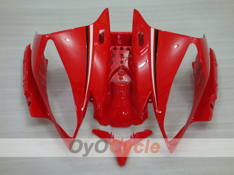 Injection Fairing kit for 06-07 YZF-R6 - Red, Black - MOTUL #OYO87905919