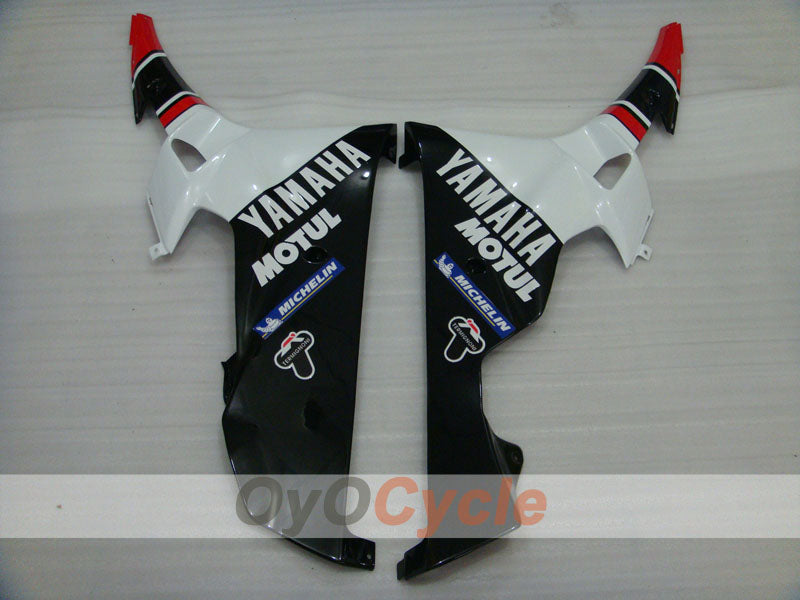 Injection Fairing kit for 06-07 YZF-R6 - Red, Black - MOTUL #OYO87905919