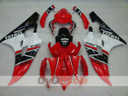 Injection Fairing kit for 06-07 YZF-R6 - Red, Black - MOTUL #OYO87905919
