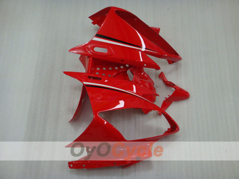 Injection Fairing kit for 06-07 YZF-R6 - Red, Black - MOTUL #OYO87905919