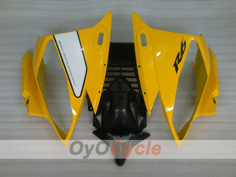 Injection Fairing kit for 06-07 YZF-R6 - Yellow, Black - MOTUL #OYO87905920