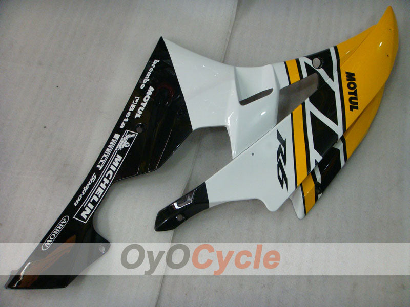 Injection Fairing kit for 06-07 YZF-R6 - Yellow, Black - MOTUL #OYO87905921