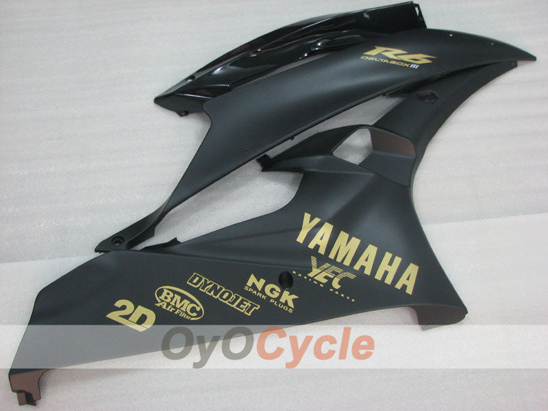 Injection Fairing kit for 06-07 YZF-R6 - Black, Matte - Factory Style #OYO87905922