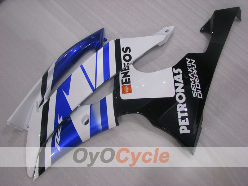 Injection Fairing kit for 08-16 YZF-R6 - Blue, White, Black - ENEOS #OYO87905931