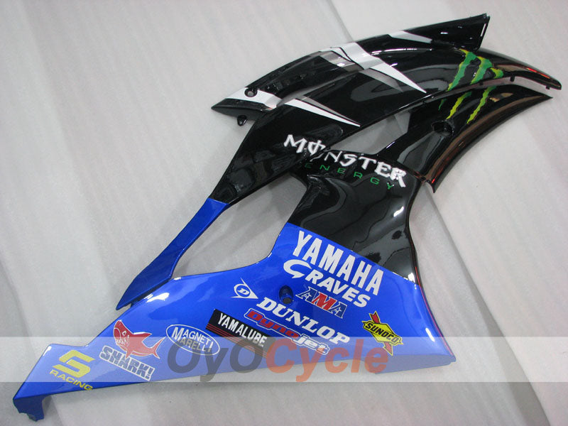 Left & Right Side Fairing For Yamaha 08-16 YZF-R6 #OYO87912763 Secondary image