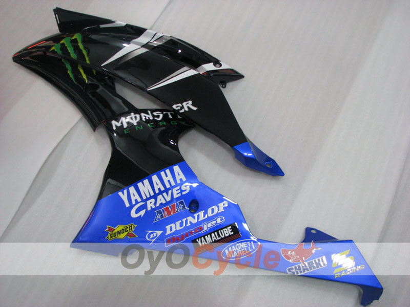 Left & Right Side Fairing For Yamaha 08-16 YZF-R6 #OYO87912763 Main image