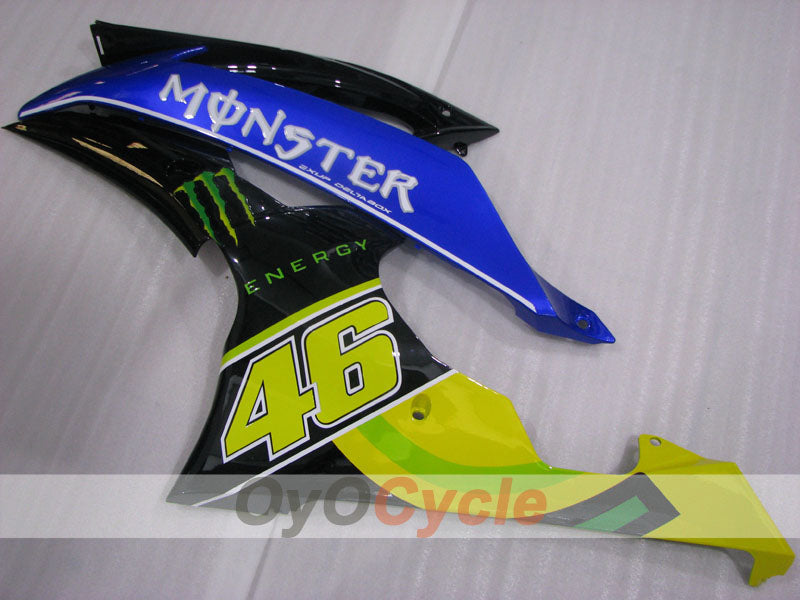 Left & Right Side Fairing For Yamaha 08-16 YZF-R6 #OYO87912765 Main image