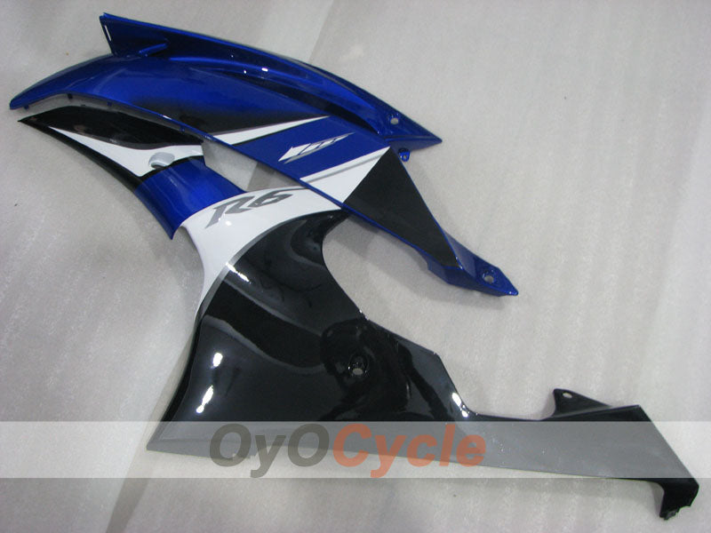 Injection Fairing kit for 08-16 YZF-R6 - Blue, White, Black - Factory Style #OYO87905938