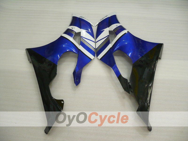 Injection Fairing kit for 08-16 YZF-R6 - Blue, White, Black - Factory Style #OYO87905941
