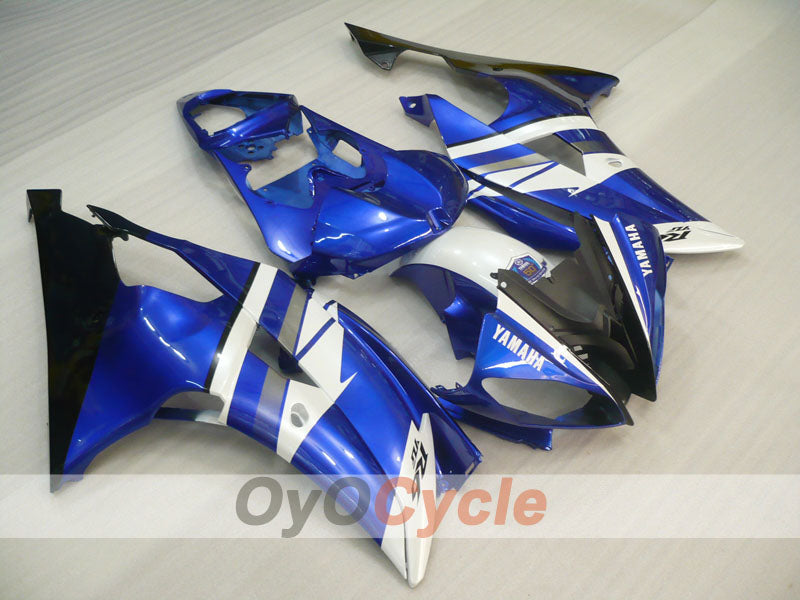 Injection Fairing kit for 08-16 YZF-R6 - Blue, White, Black - Factory Style #OYO87905941 Secondary image