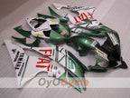 Injection Fairing kit for 08-16 YZF-R6 - ArmyGreen, White - FIAT #OYO87905943