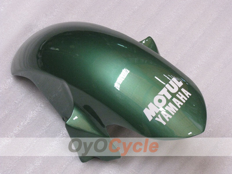 Injection Fairing kit for 08-16 YZF-R6 - ArmyGreen, White - FIAT #OYO87905943