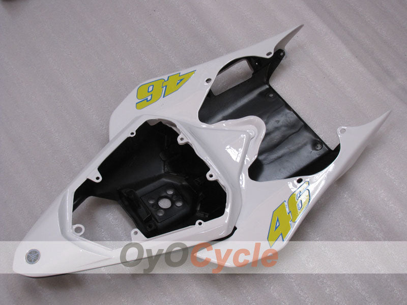 Injection Fairing kit for 08-16 YZF-R6 - ArmyGreen, White - FIAT #OYO87905943