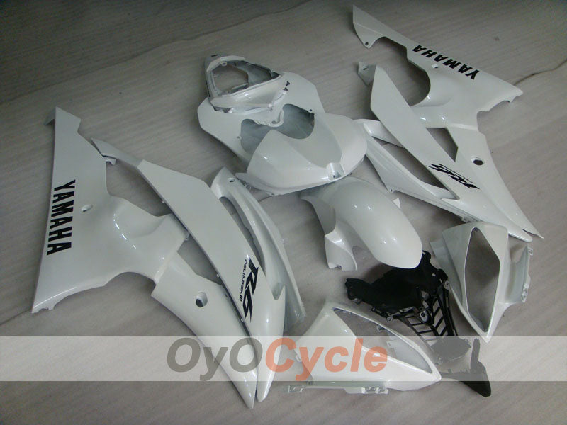 Injection Fairing kit for 08-16 YZF-R6 - White - Factory Style #OYO87905944