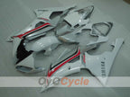 Injection Fairing kit for 08-16 YZF-R6 - White, Silver - Factory Style #OYO87905946