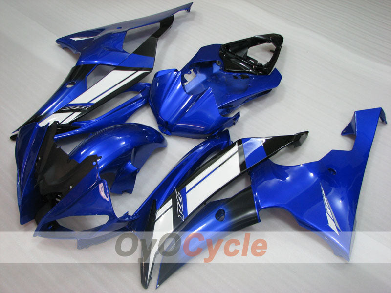 Injection Fairing kit for 08-16 YZF-R6 - Blue, White, Black - Factory Style #OYO87905951 Main image