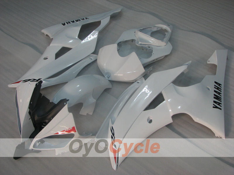 Injection Fairing kit for 08-16 YZF-R6 - White - Factory Style #OYO87905952