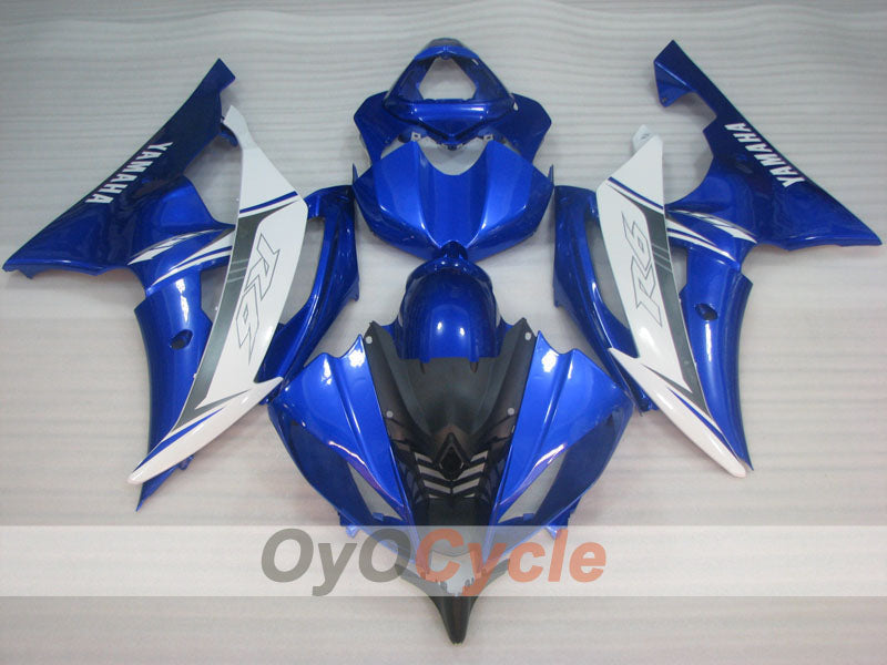 Injection Fairing kit for 08-16 YZF-R6 - Blue, White, Black - Factory Style #OYO87905958 Secondary image