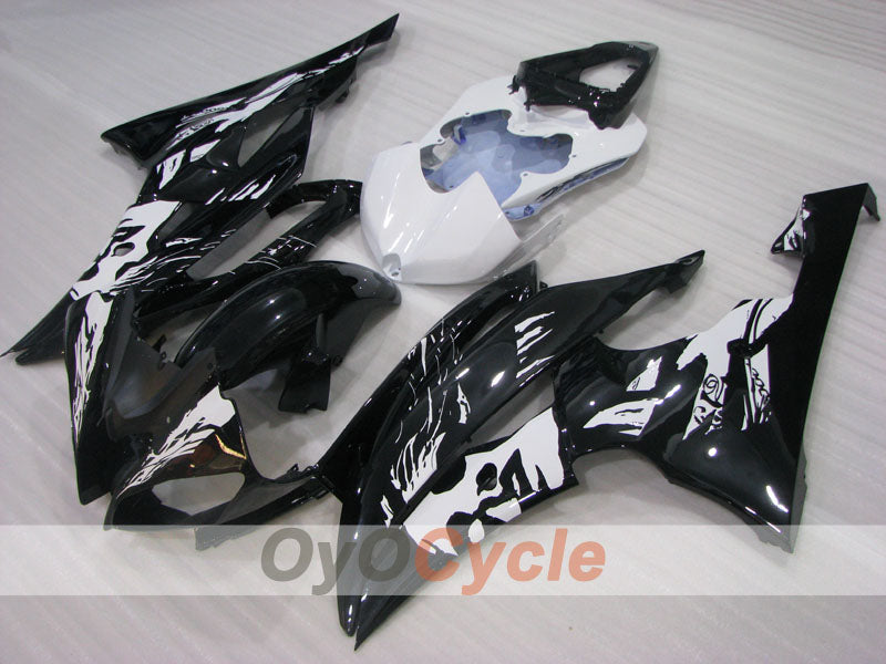 Injection Fairing kit for 08-16 YZF-R6 - White, Black - Customize #OYO87905960 Secondary image