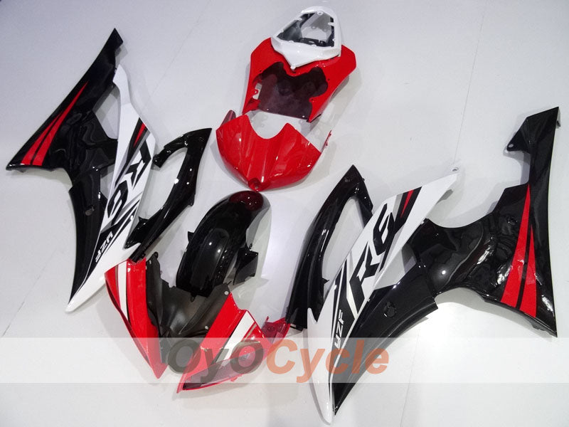 Injection Fairing kit for 08-16 YZF-R6 - Red, White, Black - Factory Style #OYO87905964 Secondary image