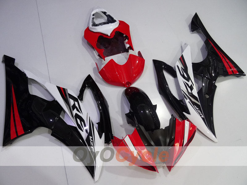 Injection Fairing kit for 08-16 YZF-R6 - Red, White, Black - Factory Style #OYO87905964 Main image