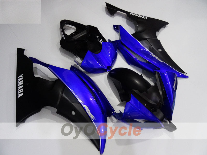 Injection Fairing kit for 08-16 YZF-R6 - Blue, Black - Factory Style #OYO87905966 Main image