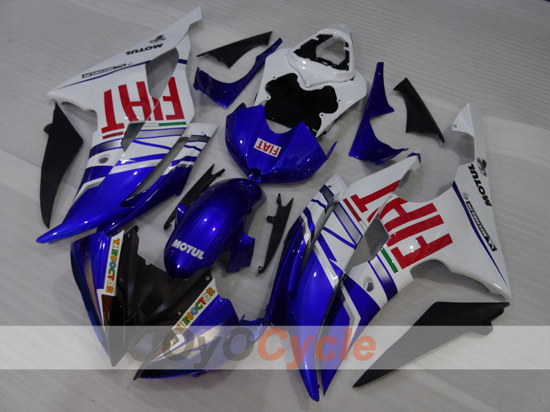 Injection Fairing kit for 08-16 YZF-R6 - Blue, White - FIAT #OYO87905967 Main image