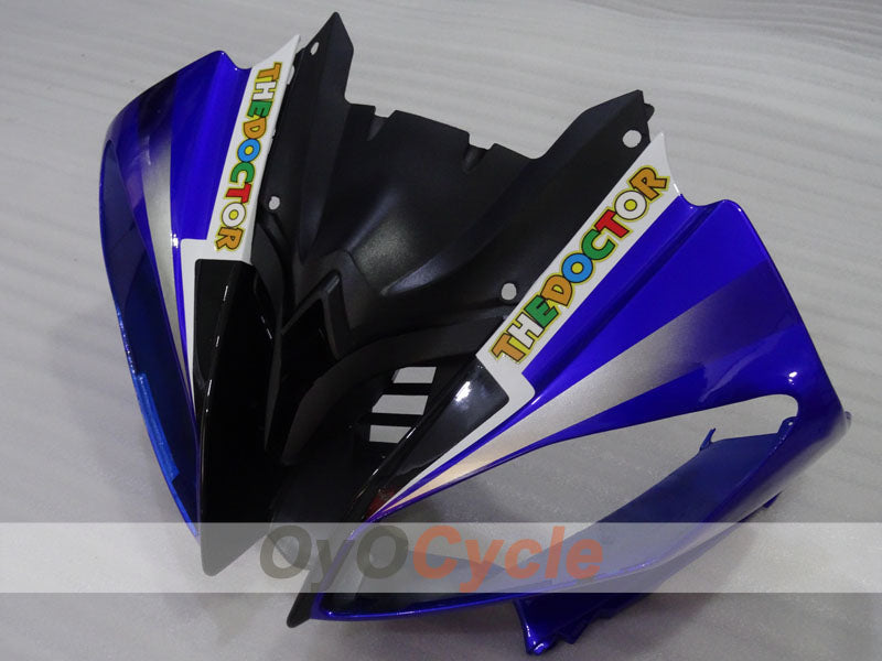 Injection Fairing kit for 08-16 YZF-R6 - Blue, White - FIAT #OYO87905967