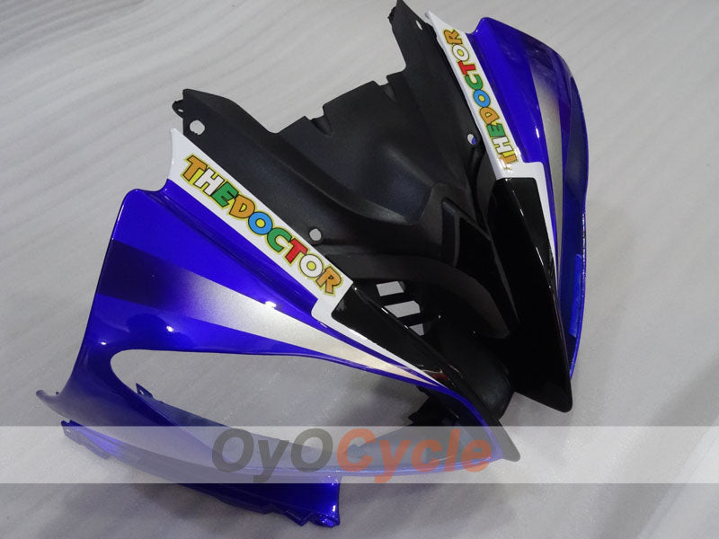 Injection Fairing kit for 08-16 YZF-R6 - Blue, White - FIAT #OYO87905967
