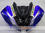 Injection Fairing kit for 08-16 YZF-R6 - Blue, White - FIAT #OYO87905967