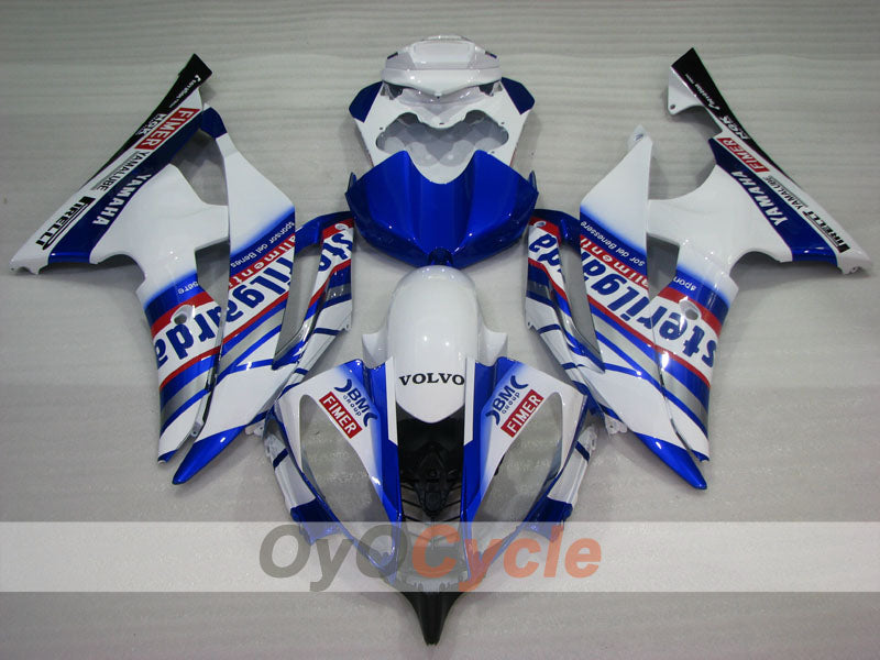 Injection Fairing kit for 08-16 YZF-R6 - Blue, White - Sterilgarda #OYO87905971 Secondary image