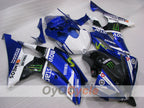 Injection Fairing kit for 08-16 YZF-R6 - Blue, White - Movistar #OYO87905973