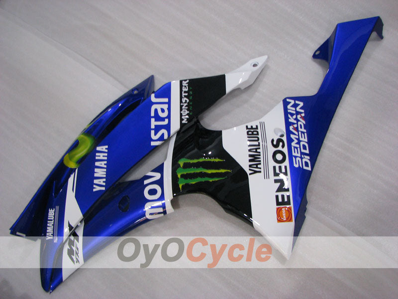 Left & Right Side Fairing For Yamaha 08-16 YZF-R6 #OYO87912876 Secondary image